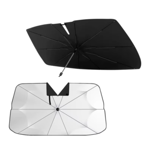Compact Car Use Umbrella Sunshade for Windshield Hot Selling in Summer Car Accessories Leather Bag Auto Accessories CHIEF 99.9%