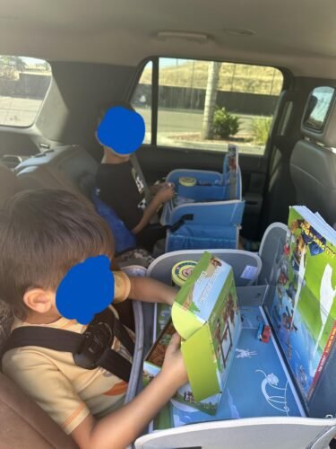 Kids Travel Tray for Toddler Car Seat photo review