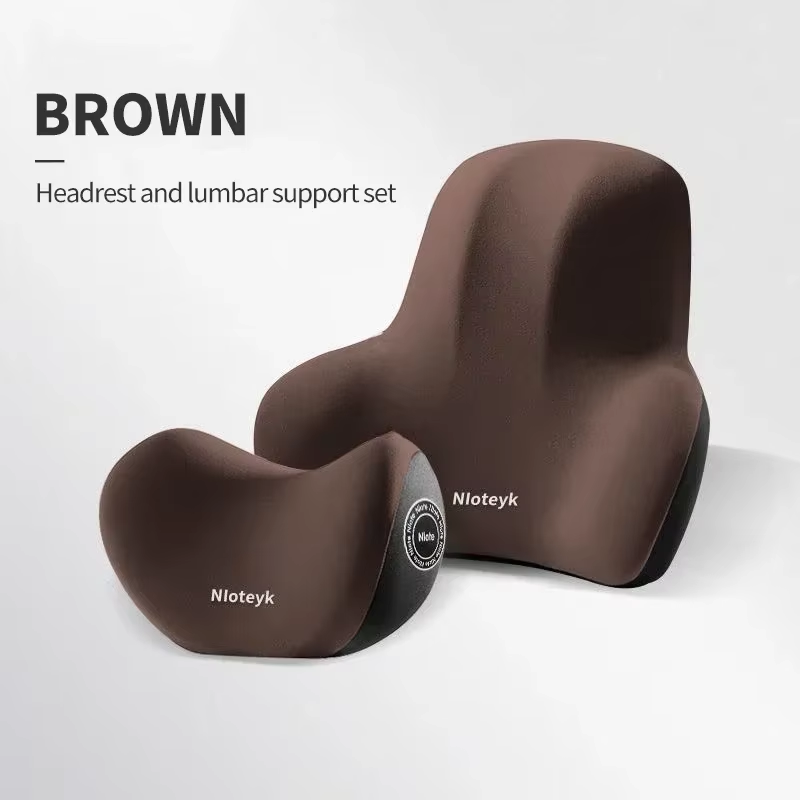 Memory Foam Car Neck Cushion Car Lumbar Support for Car Supplies Universal Neck Pillow Waist Cushion Car Seat Car Accessories - Image 10