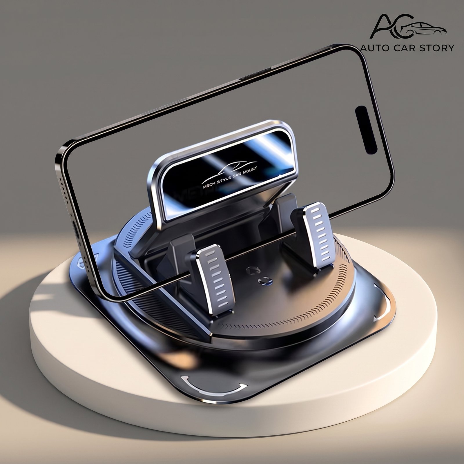 360-Degree Rotating Car Phone Holder