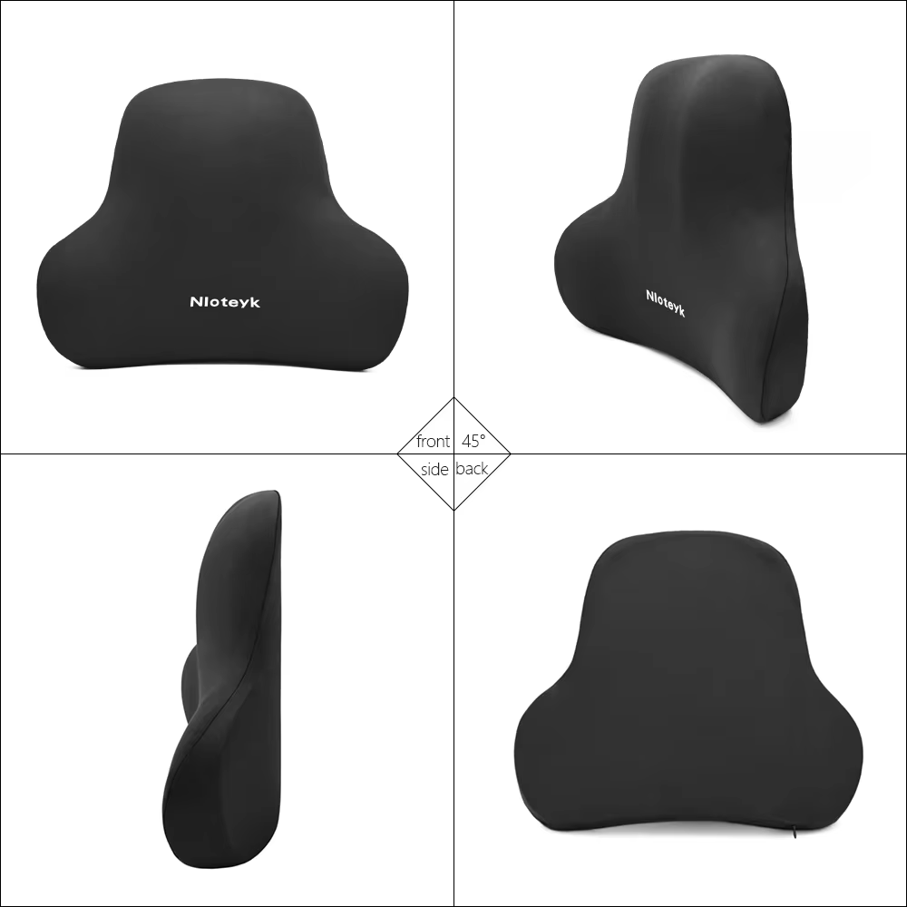 Memory Foam Car Neck Cushion Car Lumbar Support for Car Supplies Universal Neck Pillow Waist Cushion Car Seat Car Accessories - Image 3