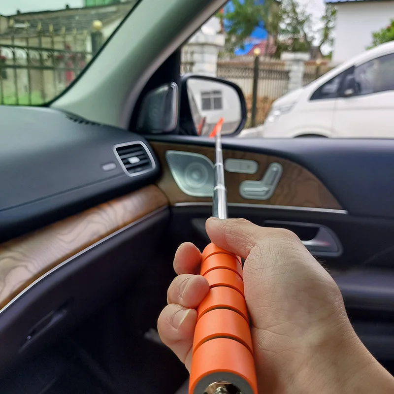 Car Rearview Mirror Retractable Wiper & Glass Cleaner - Image 2