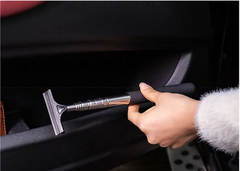 Car Rearview Mirror Retractable Wiper & Glass Cleaner - Image 8
